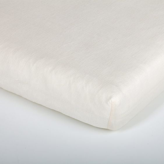 Träumeland Spannbetttuch für Kinderbett 60 x 120 / 70 x 140 cm - Beige