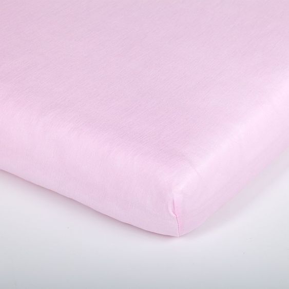 Träumeland Fitted sheet for parlor & children's & buggy 40 x 90 cm - Pink