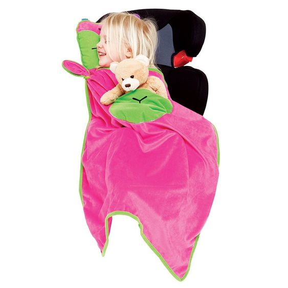 Trunki 2-tlg. Reise-Set SnooziHedz Decke & Kissen - Betsy Pink