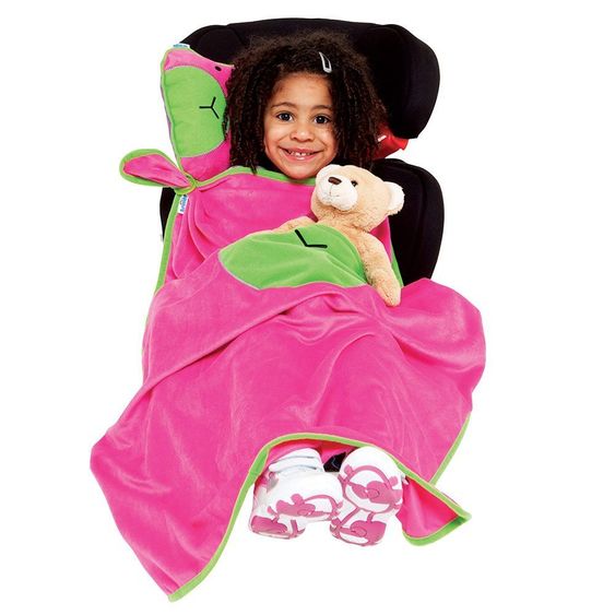 Trunki 2-tlg. Reise-Set SnooziHedz Decke & Kissen - Betsy Pink