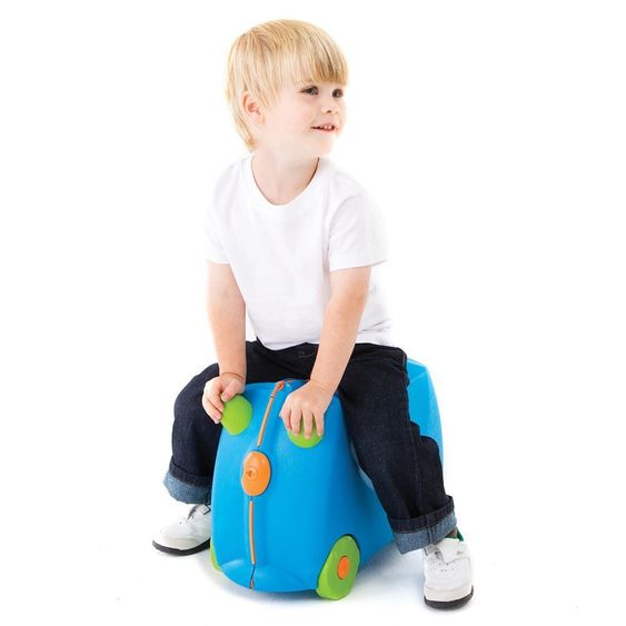 Trunki Koffer - Terrance Blau