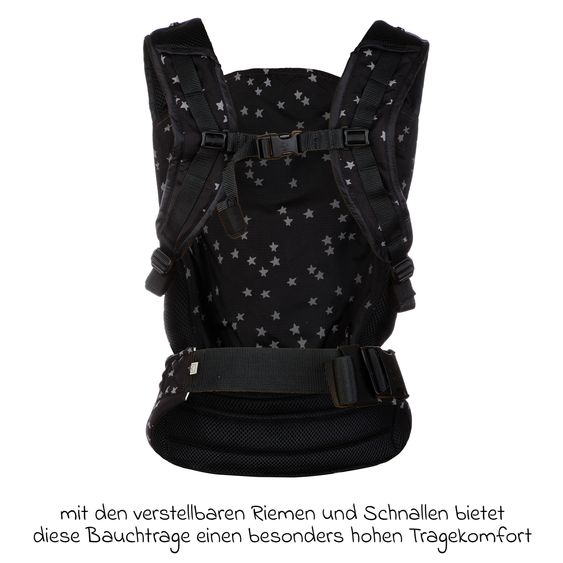 tula Baby carrier Tula Lite Ultra-Compact for on the go from 5.4 kg - 13.6 kg - 2 positions front, back incl. hip pouch - Discover