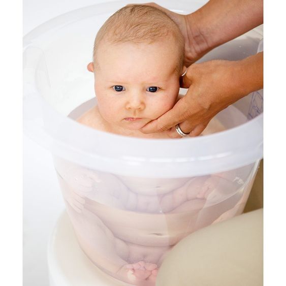 Tummy Tub Secchio da bagno per bambini - Classico trasparente