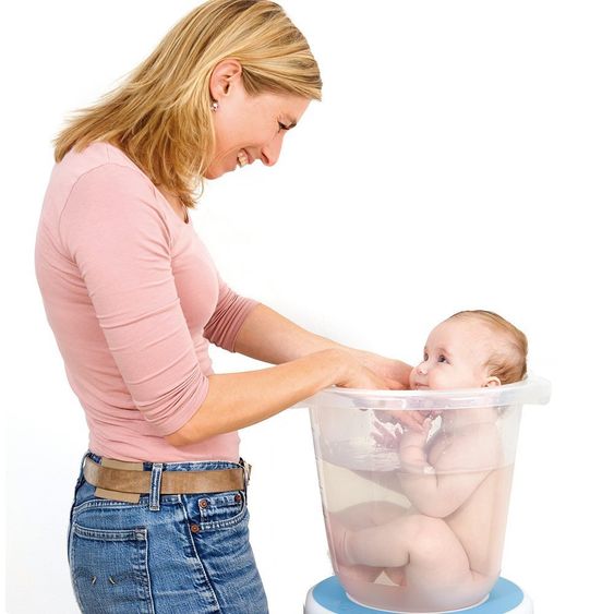 Tummy Tub Secchio da bagno per bambini - Classico trasparente