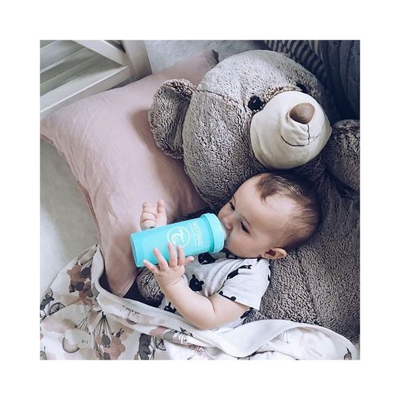 Twistshake Anti colic baby bottle set 260ml - Aqua