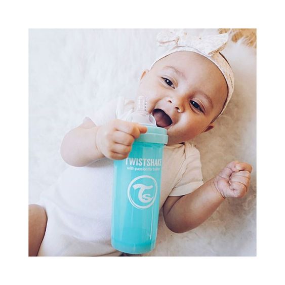 Twistshake Anti colic baby bottle set 260ml - Aqua