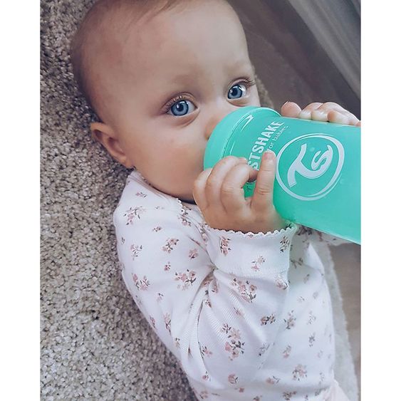 Twistshake Anti colic baby bottle set 260ml - Green