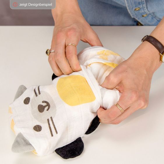ubbi Kuscheltier 2in1 Planket Buddies - Beaver & Fox