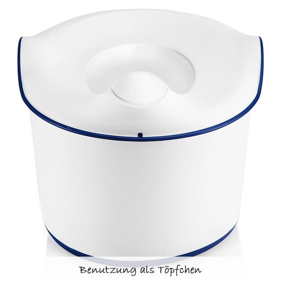 ubbi Toilet Trainer Babypotty 3in1 - Navy