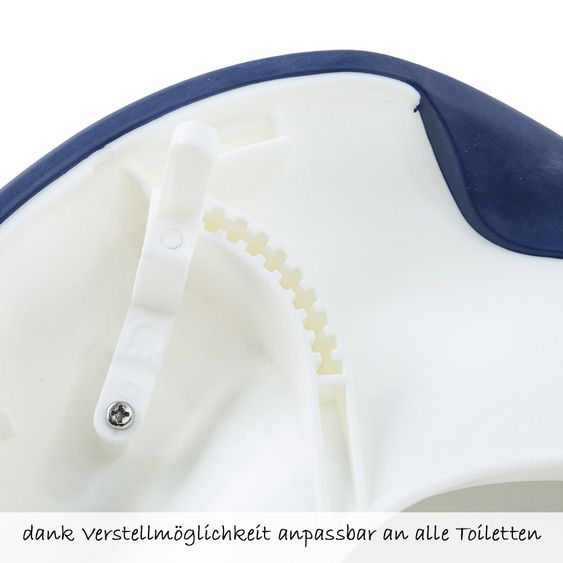 ubbi Toilet Trainer Babypotty 3in1 - Navy