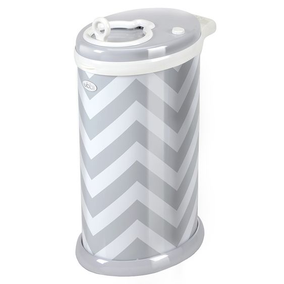 ubbi Windeleimer - Chevron Gray