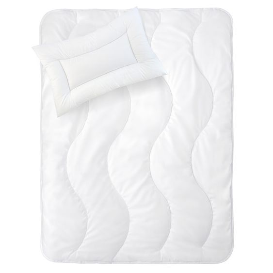 Urra Steppbett-Set Baumwoll-Satine 100 x 135 + 40 x 60 cm