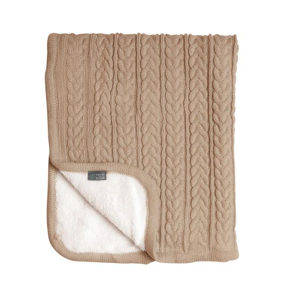 Vinter & Bloom Kuscheldecke - Cuddly - Almond Beige