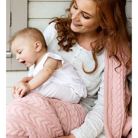Vinter & Bloom Kuscheldecke - Cuddly - Dusty Rose