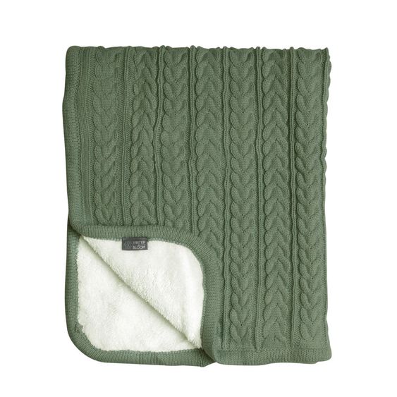 Vinter & Bloom Kuscheldecke - Cuddly - Forest Green