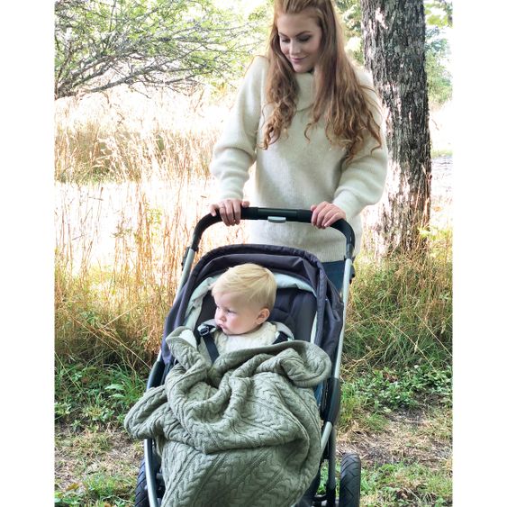 Vinter & Bloom Kuscheldecke - Cuddly - Forest Green