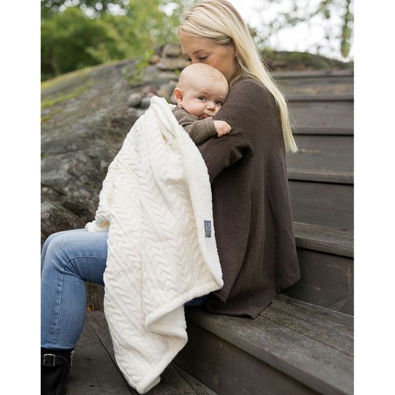 Vinter & Bloom Kuscheldecke - Cuddly - Ivory
