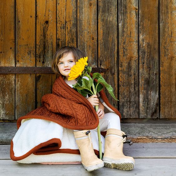 Vinter & Bloom Kuscheldecke - Cuddly - Pecan Pie