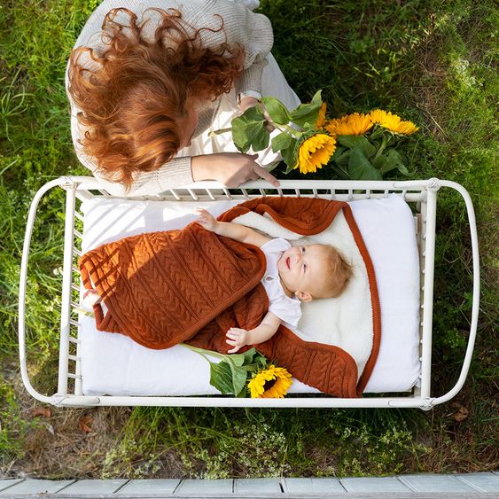 Vinter & Bloom Kuscheldecke - Cuddly - Pecan Pie