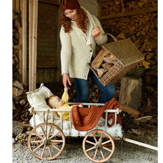 Vinter & Bloom Kuscheldecke - Cuddly - Pecan Pie