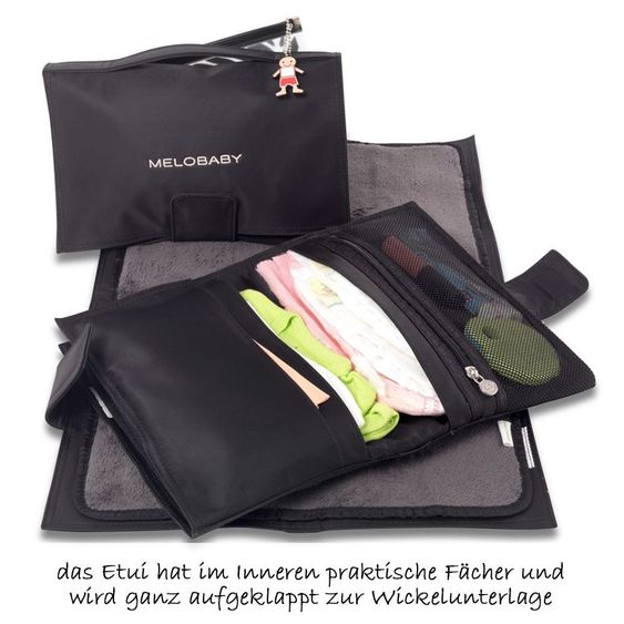 Vital Innovations Windeletui inkl. Wickelunterlage - Schwarz