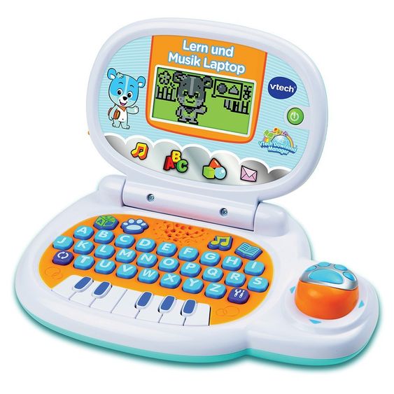 Vtech Computer portatile per l'apprendimento e la musica - Blu