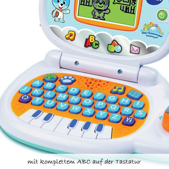Vtech Computer portatile per l'apprendimento e la musica - Blu