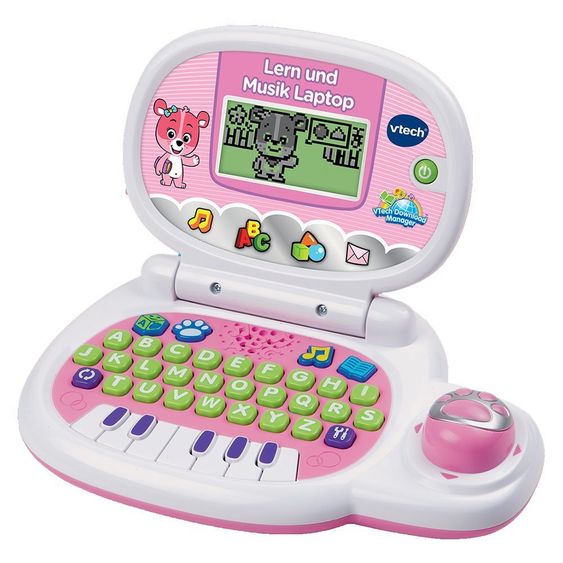 Vtech Lern und Musik Laptop - Rosa