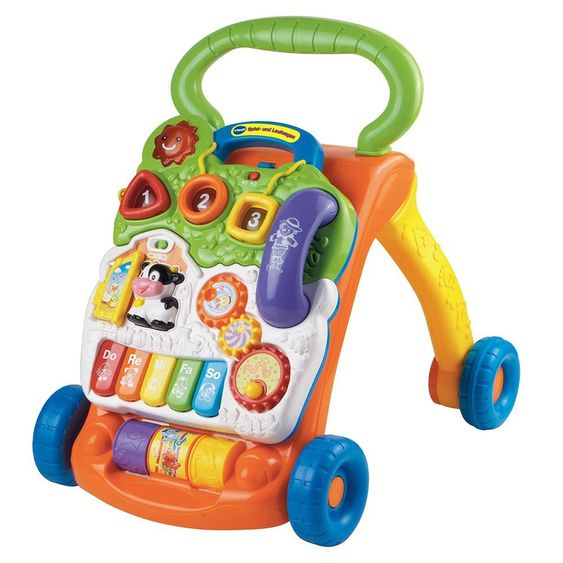 Vtech Spiel- und Laufwagen 2 in 1 - Orange