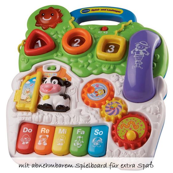 Vtech Spiel- und Laufwagen 2 in 1 - Orange