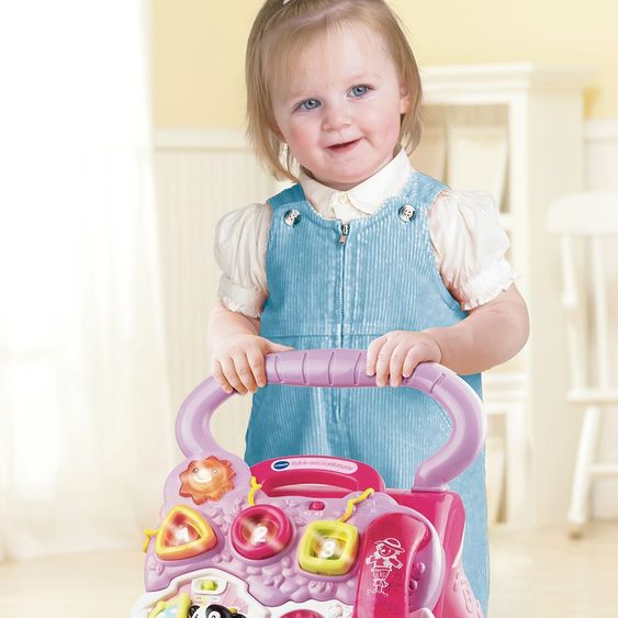 Vtech Spiel- und Laufwagen 2 in 1 - Pink