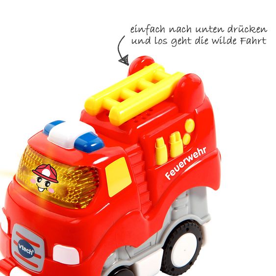 Vtech Tut Tut Baby Flitzer - Press & Go - Fire brigade