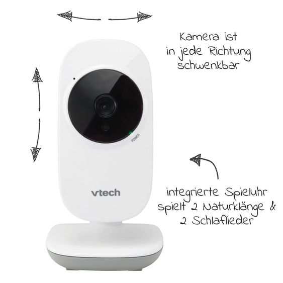 Vtech Video-Babyphone Babymonitor VM3255 - 2,8 Zoll