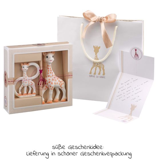 Vulli Set gioco e regalo - Sophie la girafe® anello per la dentizione e animale da gioco