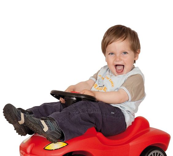 Wader Action Racer mit Hupe - Feuerwehr