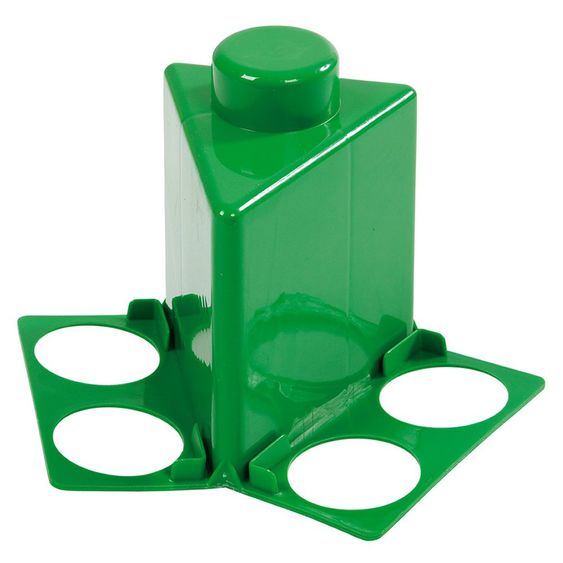 Wader Sandbox from building blocks 120 x 120 cm
