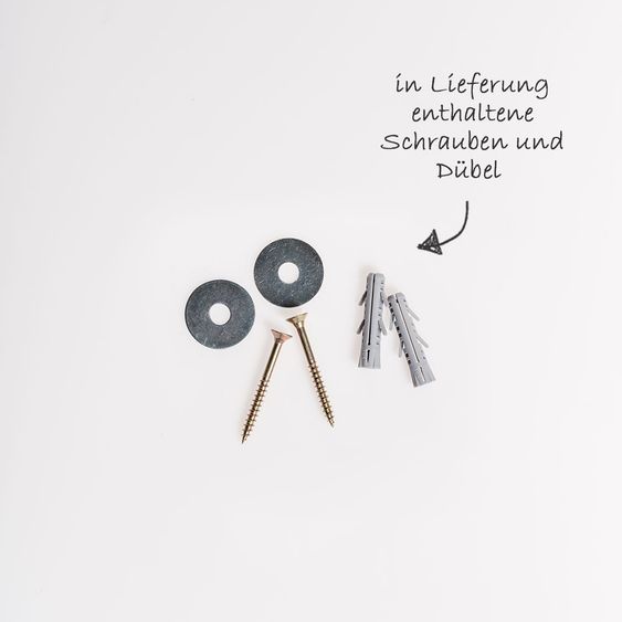 Wenabry Garderobe Wolke - ohne Haken - Blau