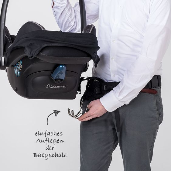 Wenabry Set: Gürtel, Täschchen und Garderobe - Baum - Schwarz Braun Grün