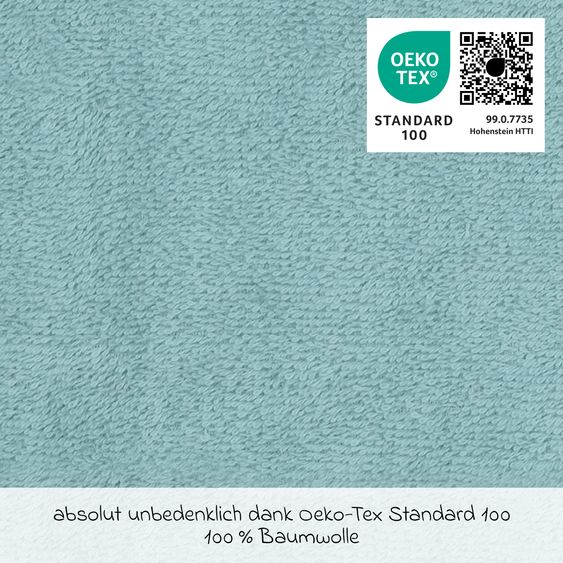 Wörner Ärmel-Lätzchen - Stickerei Eisbär - Mint