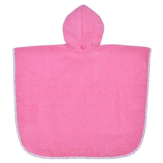 Wörner Bade-Poncho 75 x 120 cm - Hase - Bubblegum