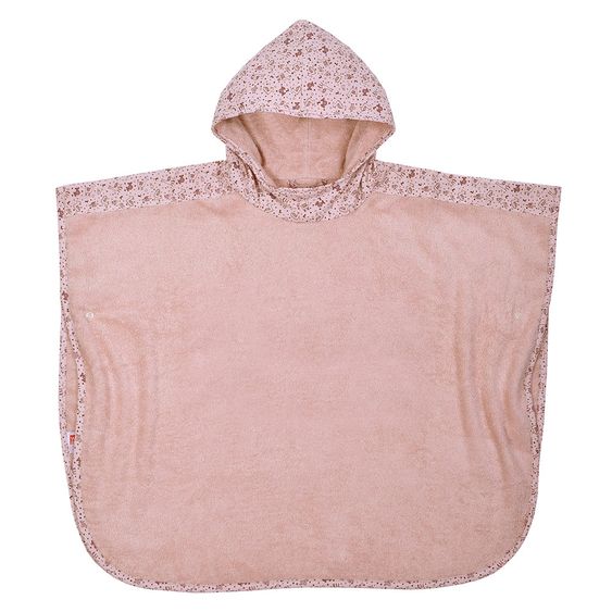 Wörner Bade-Poncho 75 x 60 cm - Lama - Altrosa
