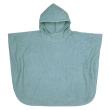 Bade-Poncho 75 x 60 cm - Uni Eisblau