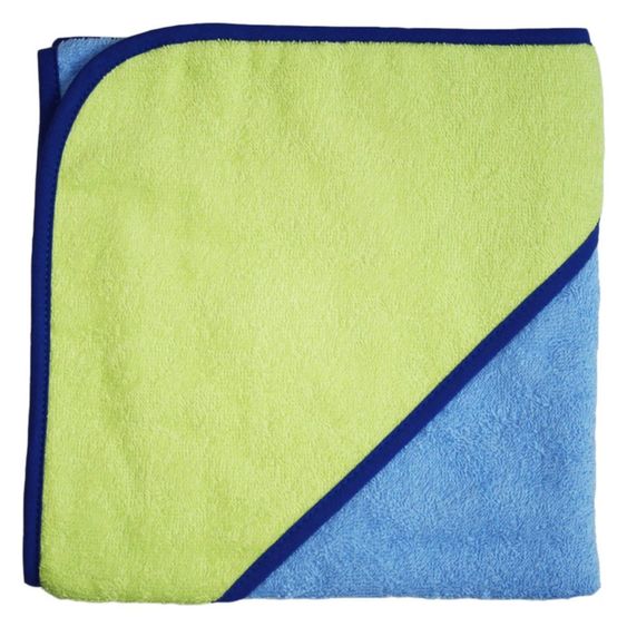 Wörner Hooded bath towel 80 x 80 cm - Uni Blue Lind