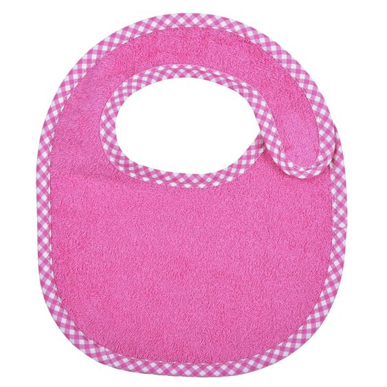 Wörner Klett-Lätzchen 3er Pack - Rosa / Pink