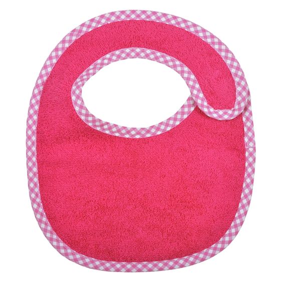Wörner Klett-Lätzchen 3er Pack - Rosa / Pink