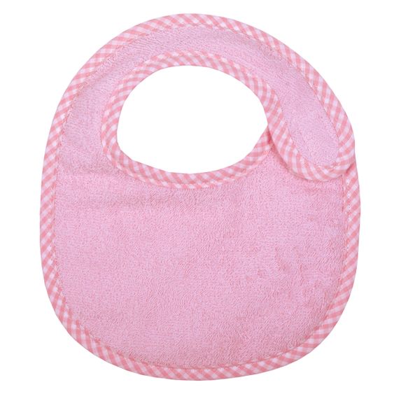 Wörner Klett-Lätzchen 3er Pack - Rosa / Pink