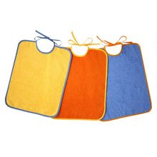 Giant bib 3 pack - Yellow Orange Blue