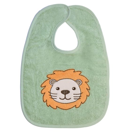Wörner Giant Velcro Bib 30 x 45 cm - Lion Embroidery - Helloliv