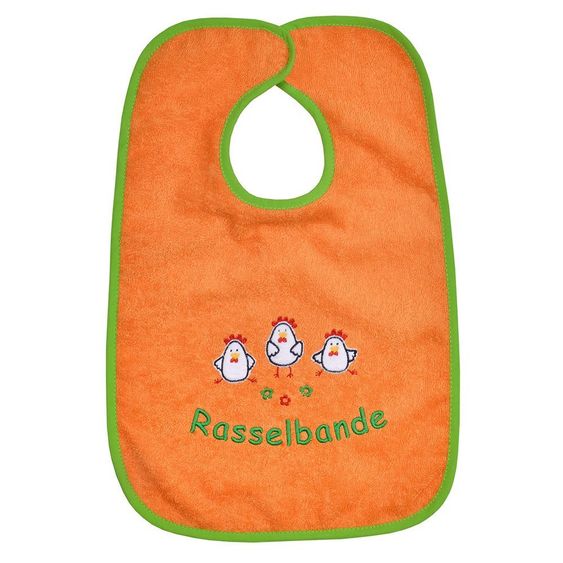 Wörner Riesen-Klettlätzchen - Rasselbande Orange