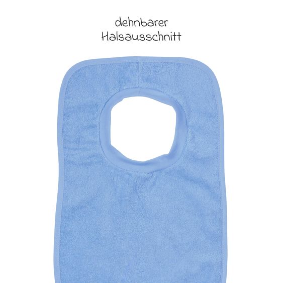 Wörner Riesen-Schlupflätzchen 3er Pack - Gelb Grün Blau